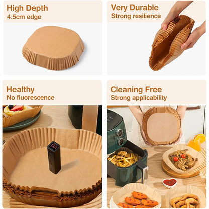 Paniers Papier pour AirFryer