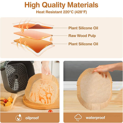 Paniers Papier pour AirFryer