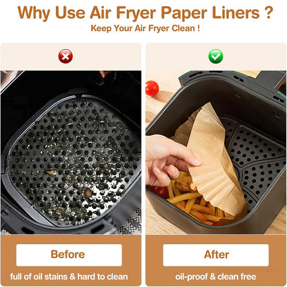 Paniers Papier pour AirFryer