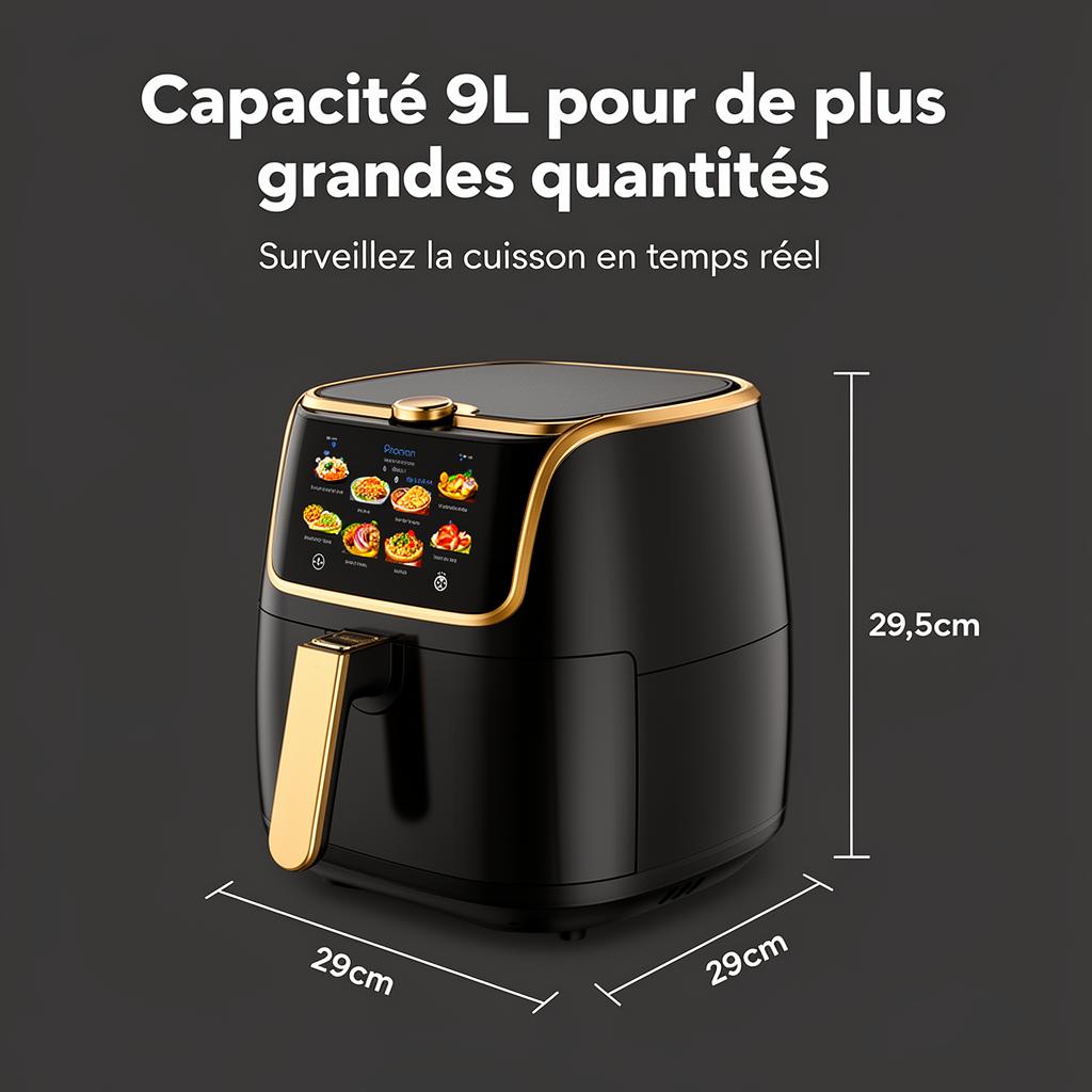 Mister Airfryer 9L - Capacité 9L